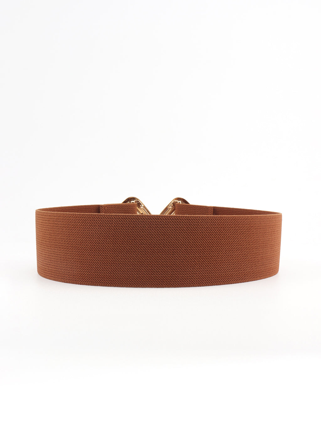 Buy Geometric Buckle Elastic Wide Belt by Faz