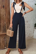 Buy Tied Wide Leg Overalls by Faz