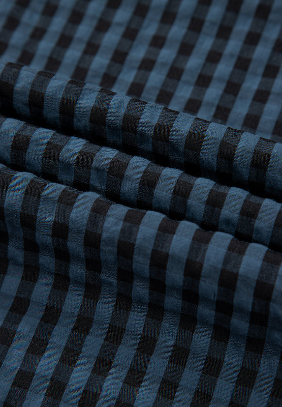 Buy Plaid Wide Strap Wide Leg Overalls by Faz