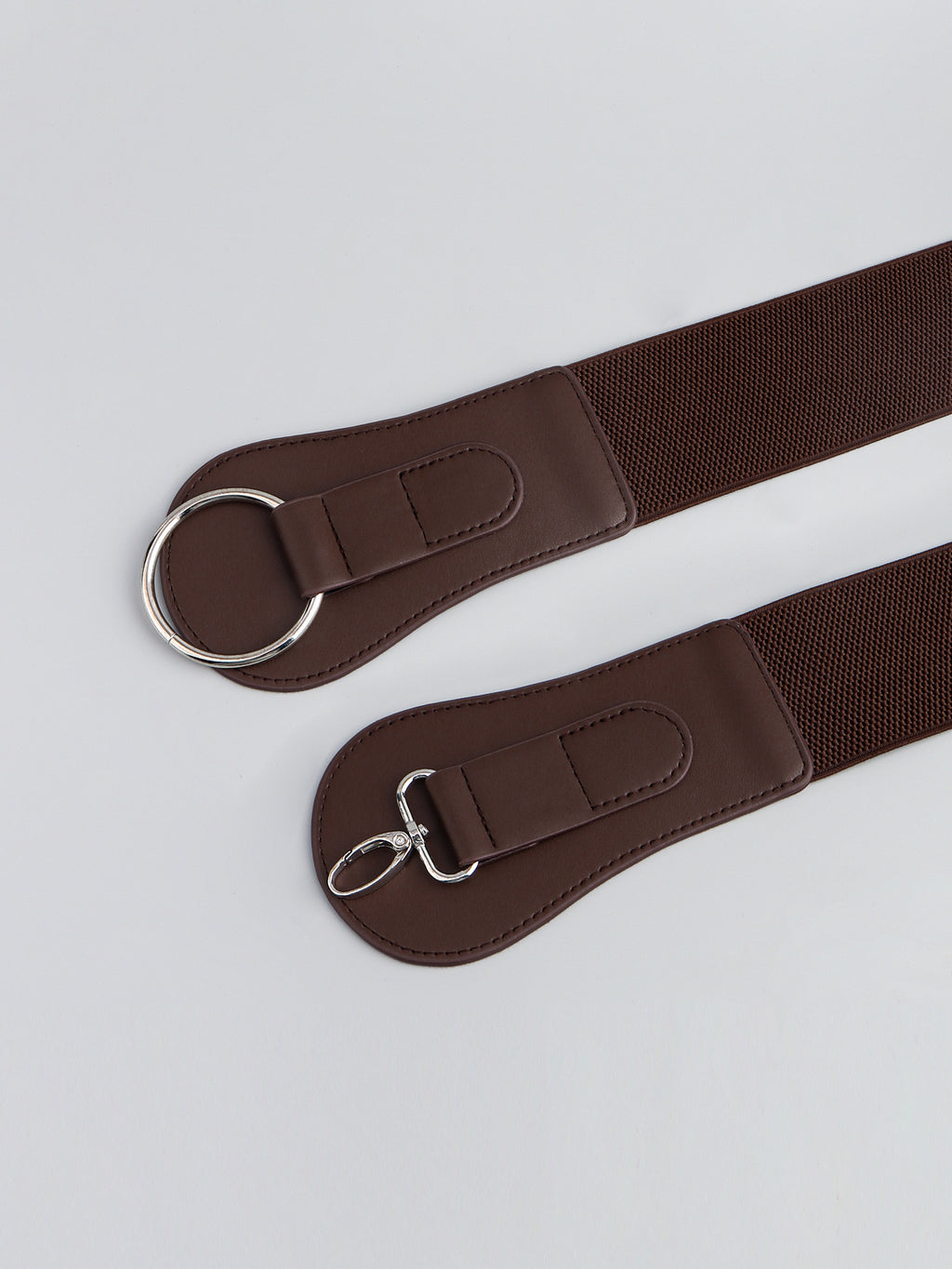 Buy PU Elastic Wide Belt by Faz