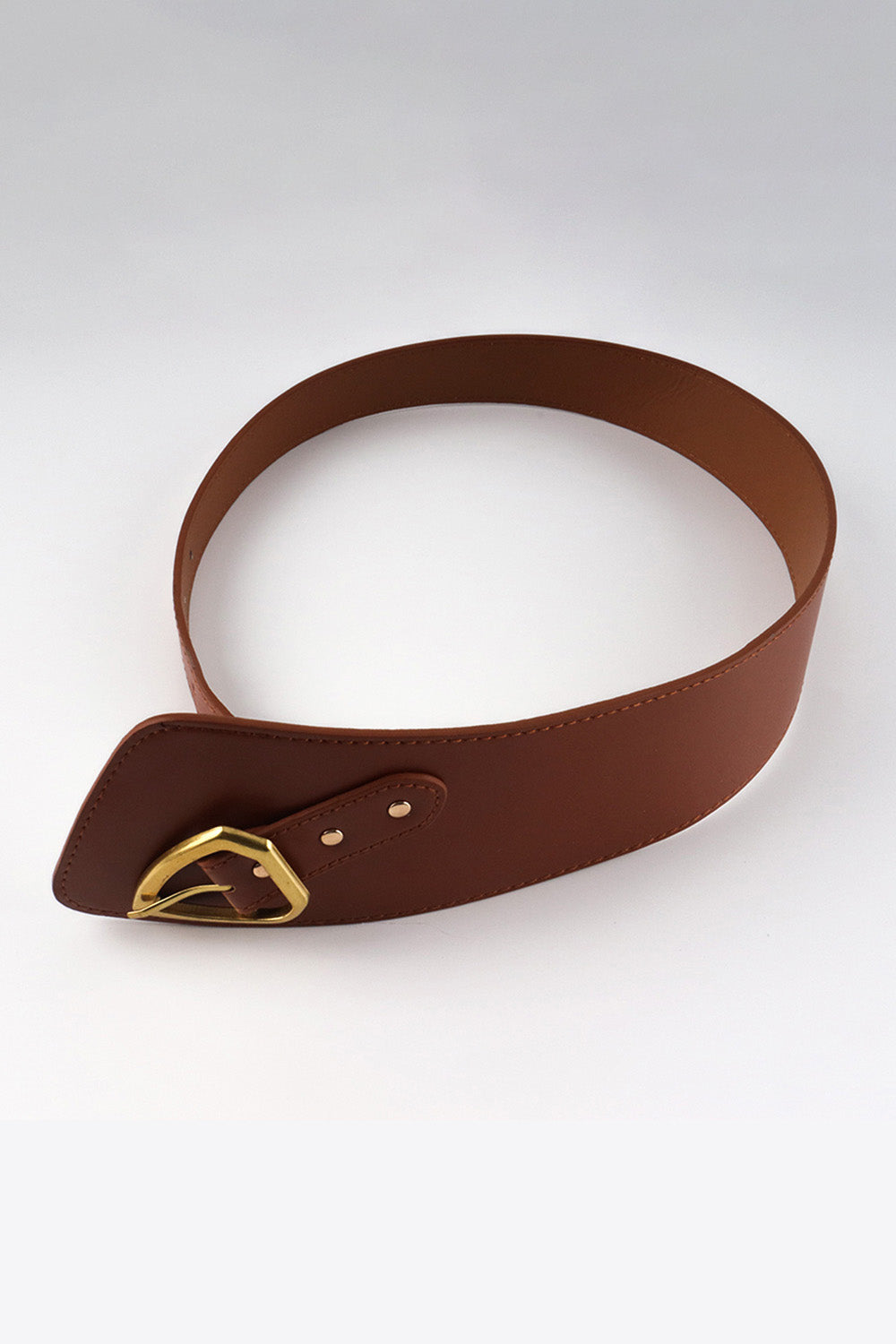 Buy Irregular PU Leather Belt by Faz