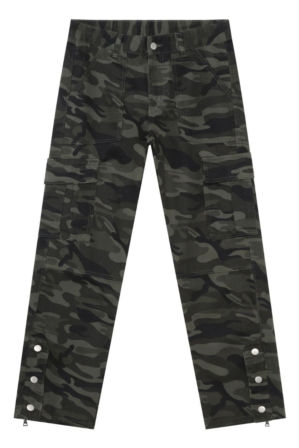 Buy Men's Camouflage Jeans with Cargo Pockets by Faz