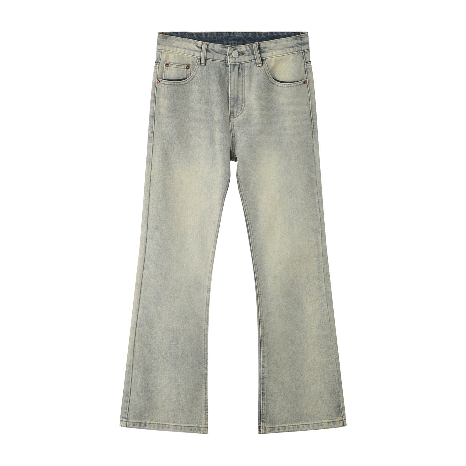 Buy Straight Leg Jeans with Pockets by Faz