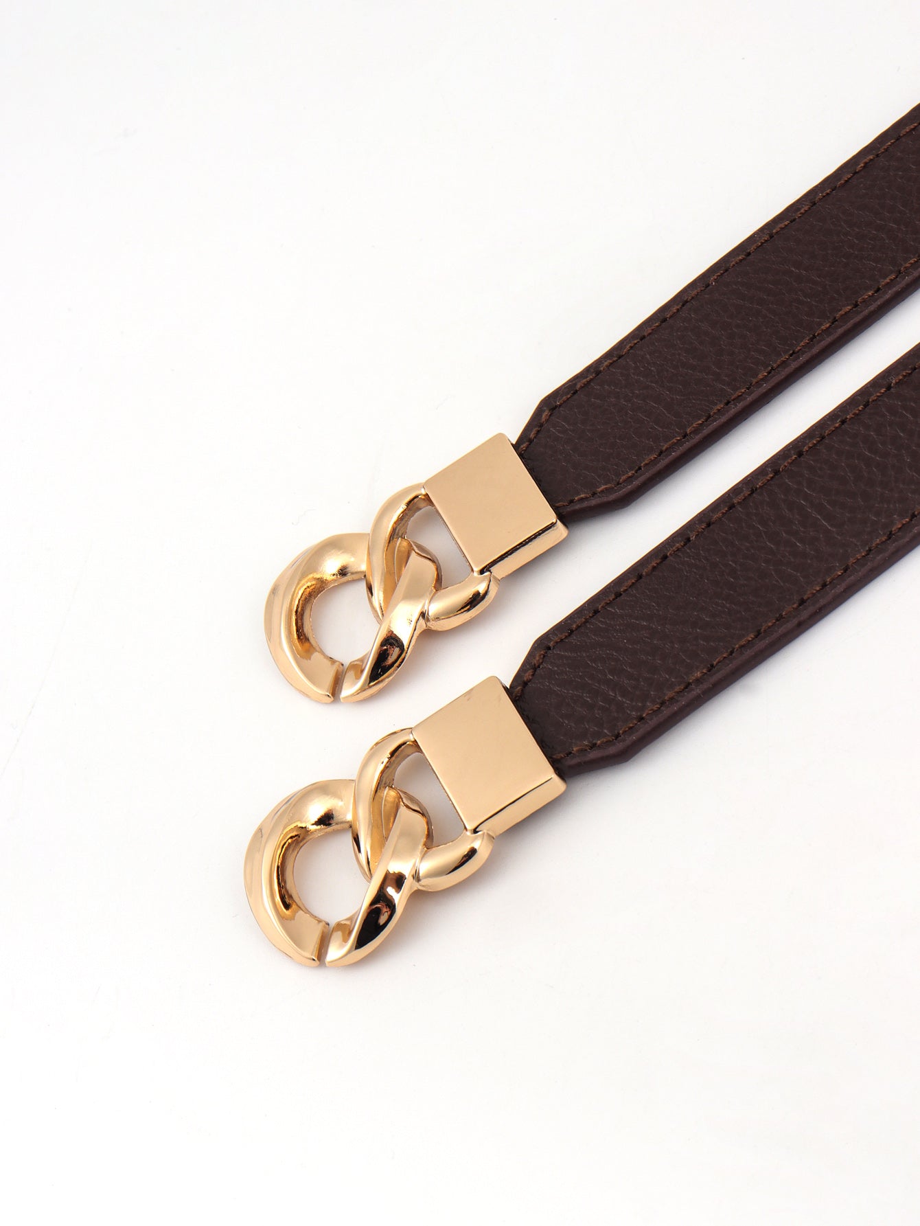Buy Zinc Alloy Buckle Elastic PU Belt by Faz