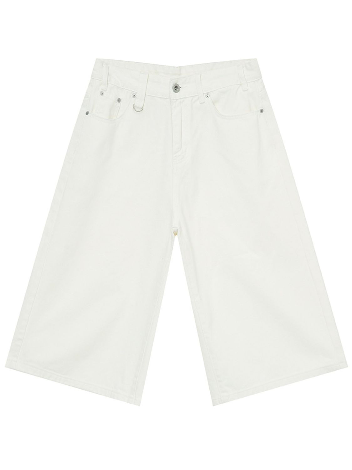 Buy Wide Leg Cropped Jeans by Faz