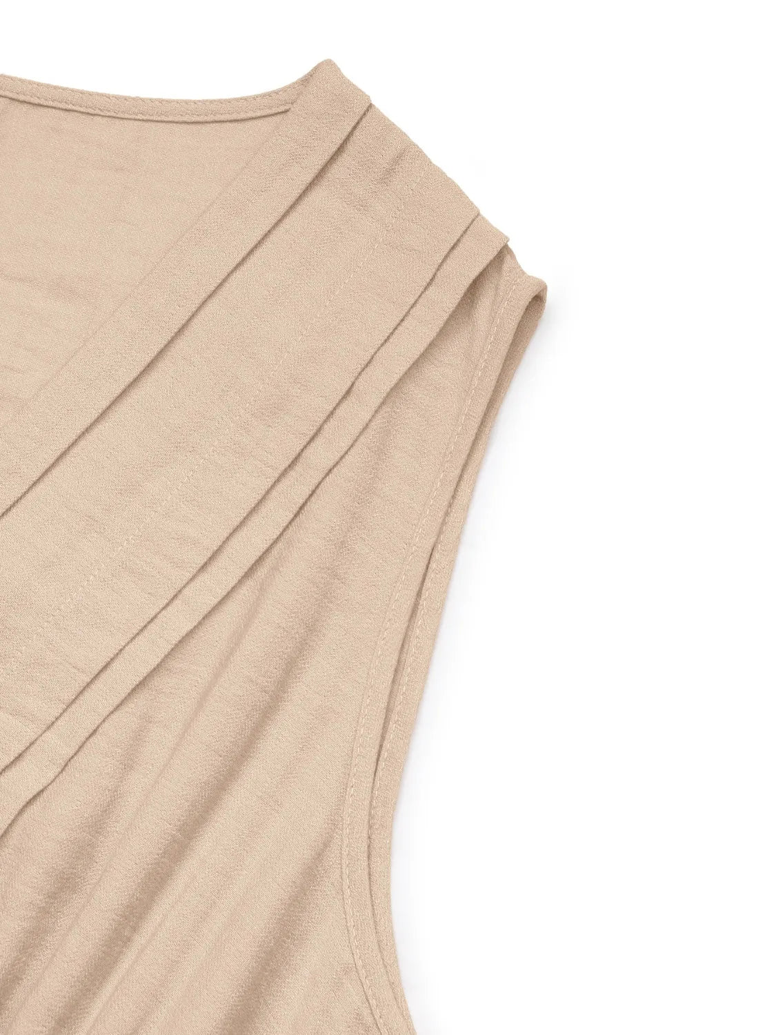 Buy V-Neck Sleeveless Midi Dress by Faz