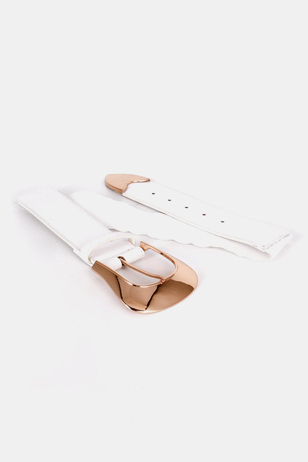 Buy Elastic Wide PU Belt by Faz