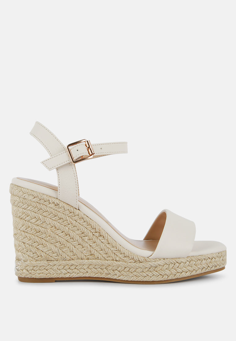 Buy augie woven wedge sandals by London Rag