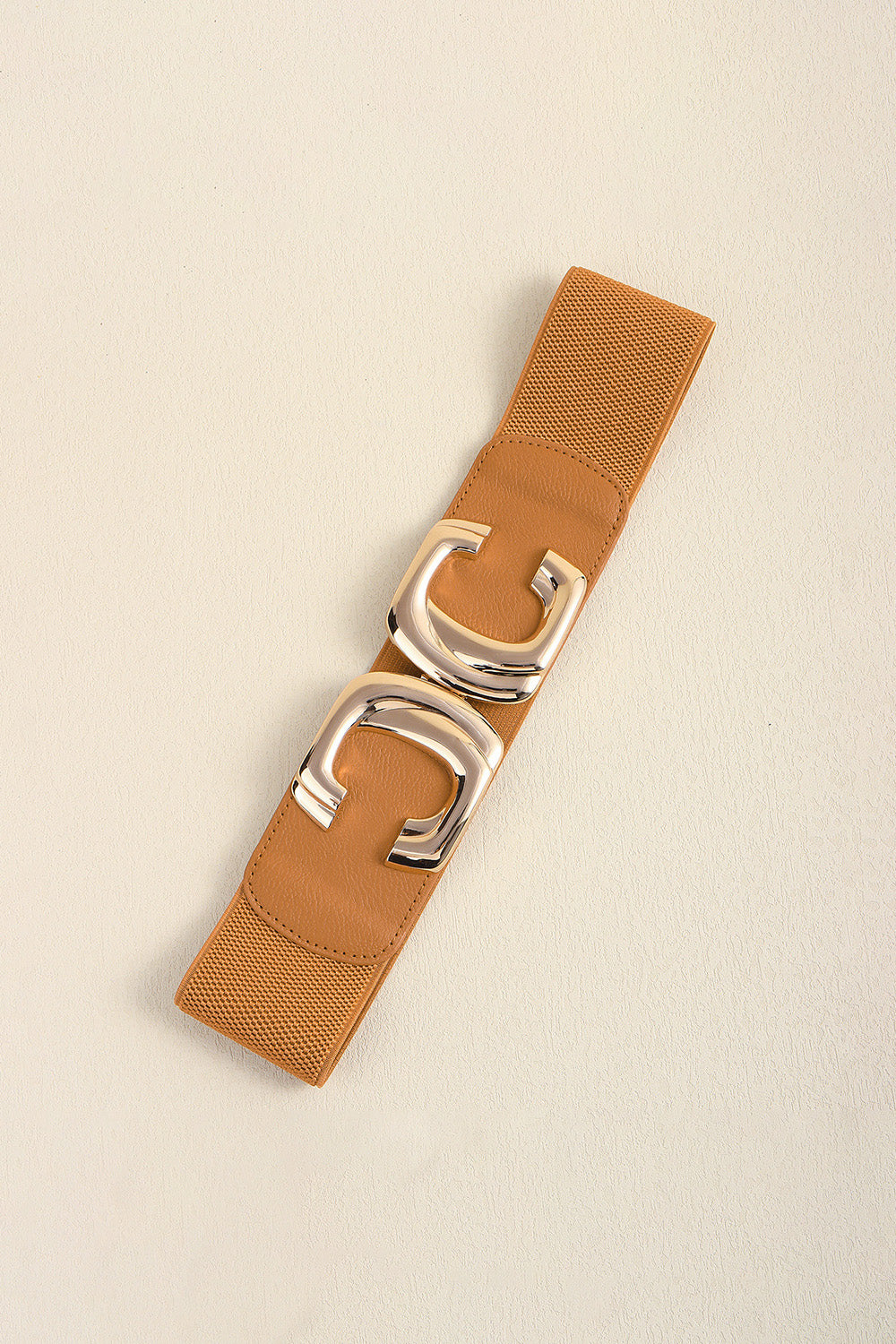 Buy Zinc Alloy Buckle Elastic Wide Belt by Faz