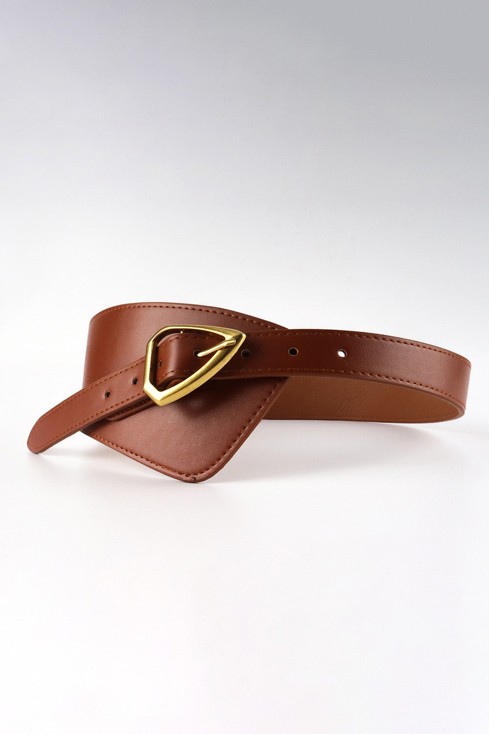 Buy Irregular PU Leather Belt by Faz