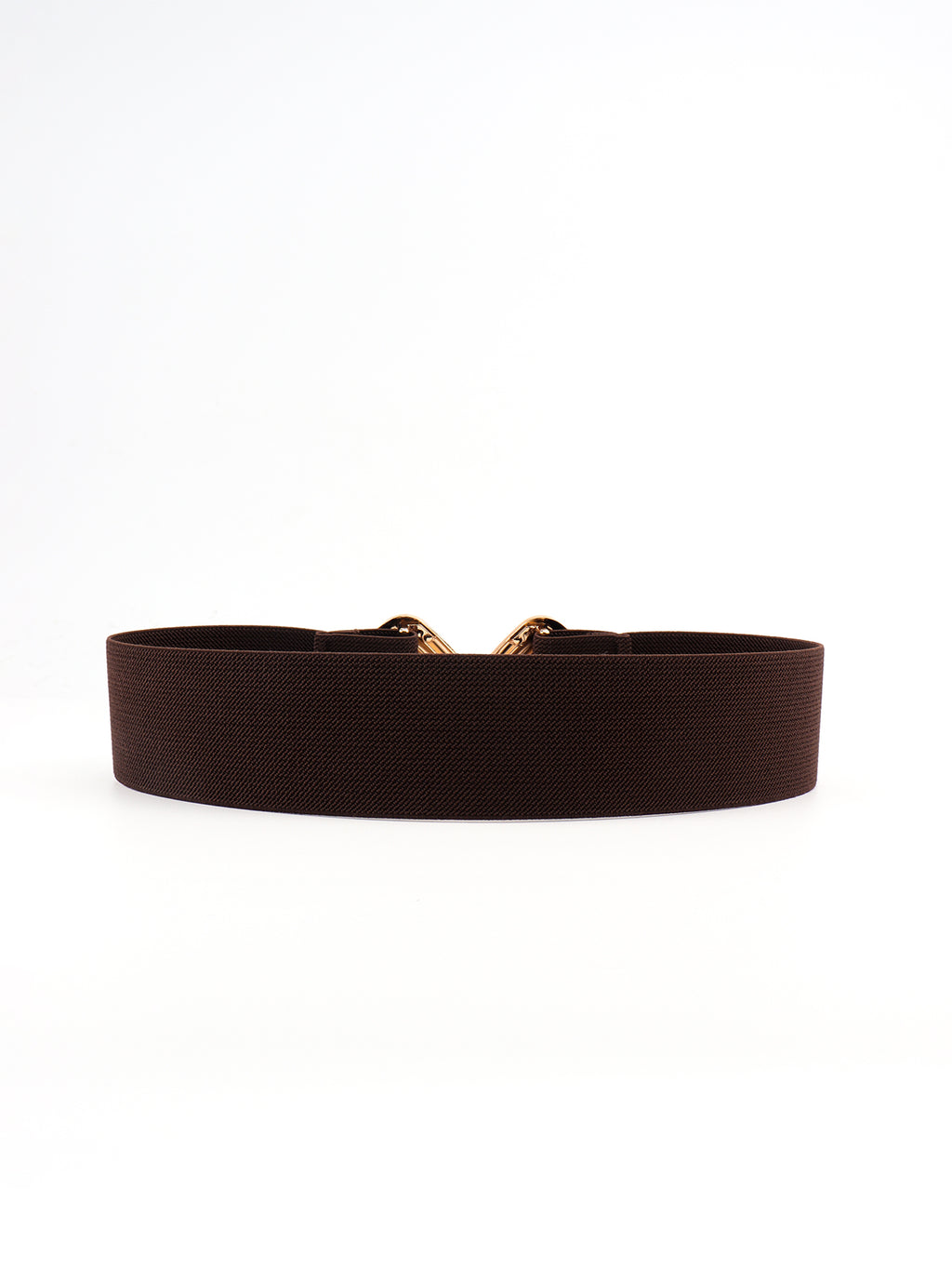 Buy Geometric Buckle Elastic Wide Belt by Faz