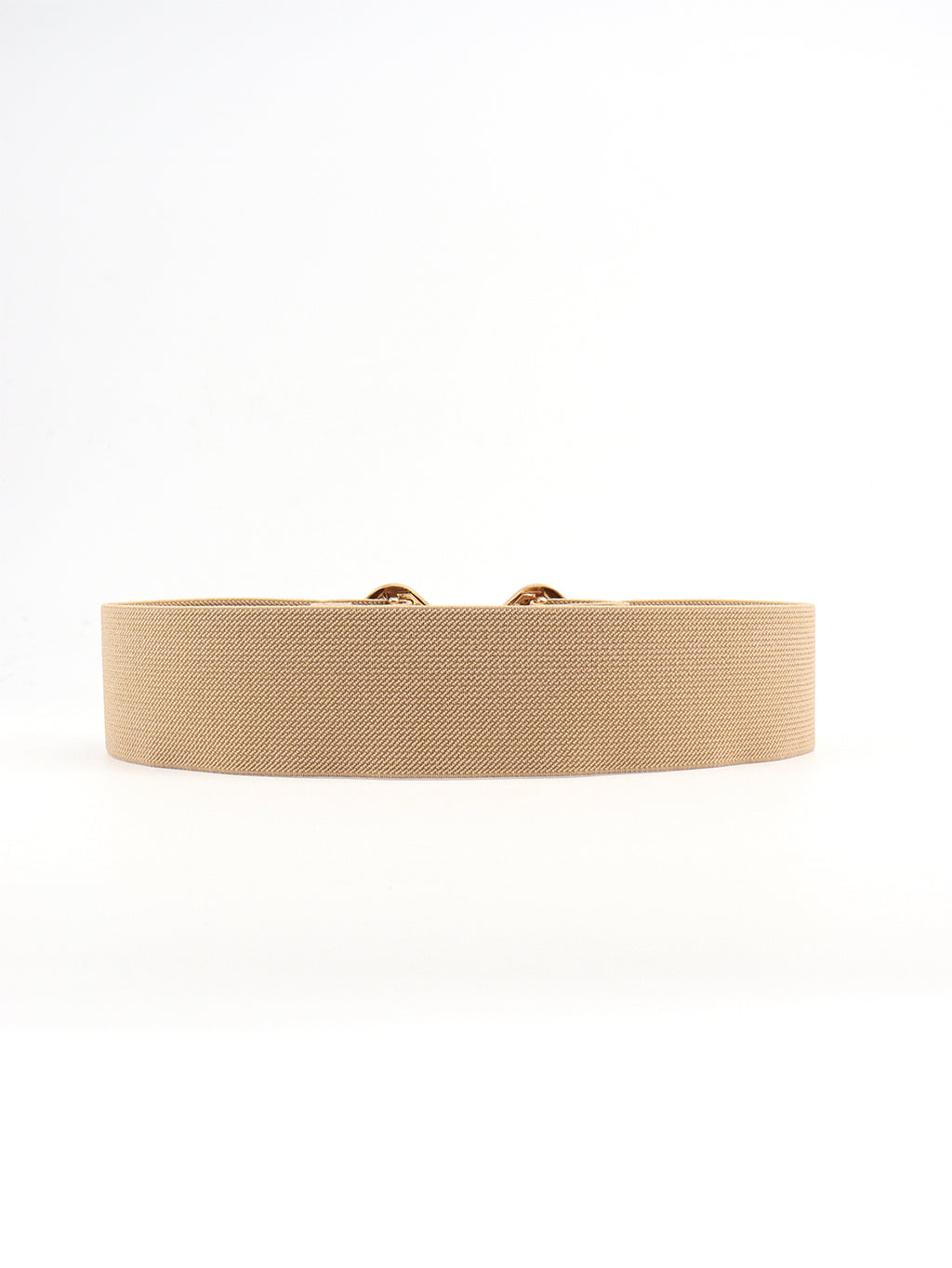 Buy Geometric Buckle Elastic Wide Belt by Faz