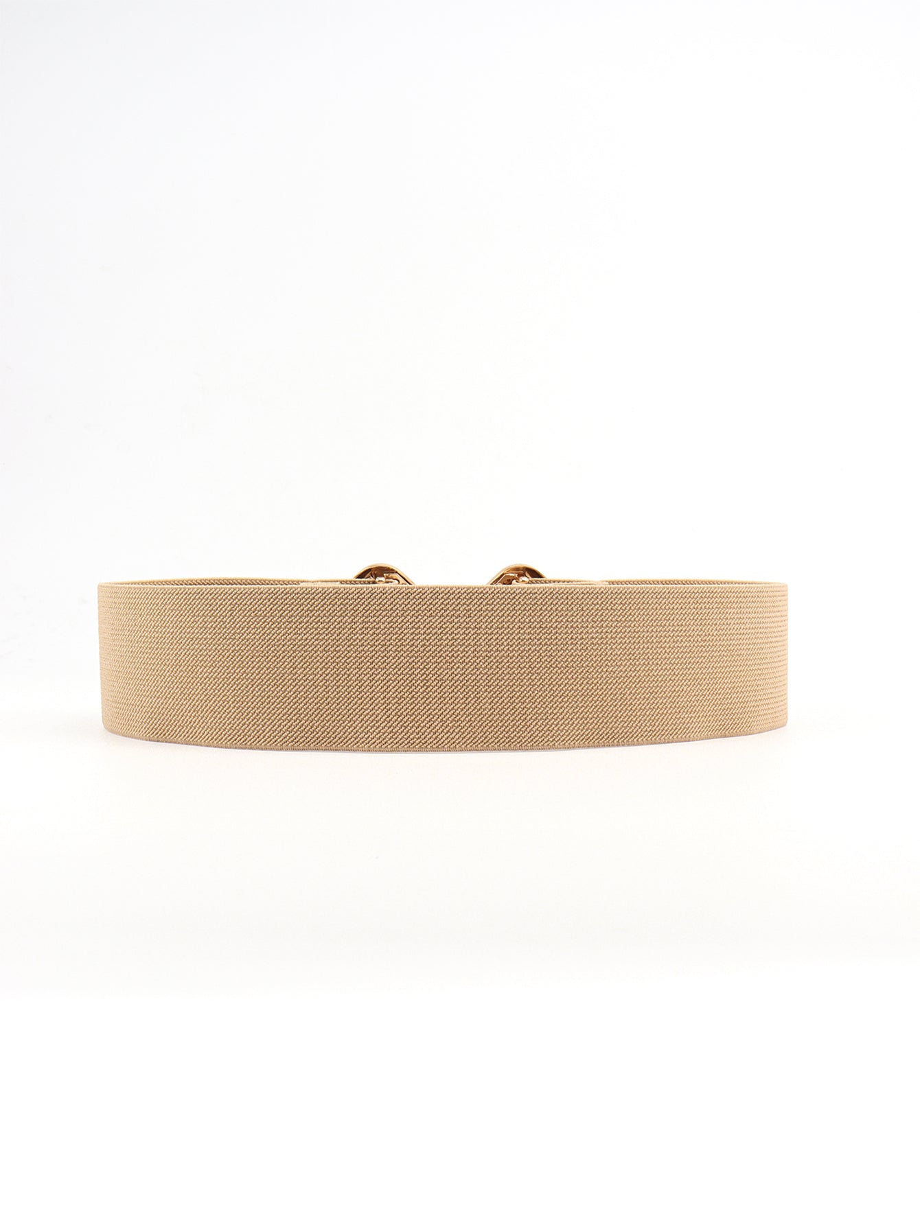 Buy Geometric Buckle Elastic Wide Belt by Faz
