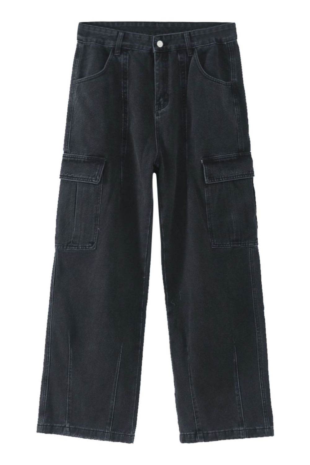Buy Men's Straight Cargo Jeans by Faz