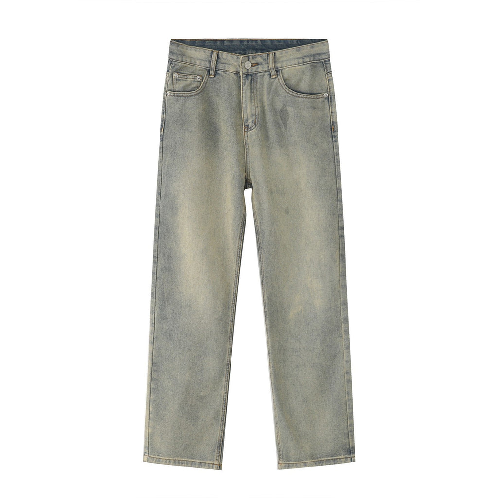 Buy Straight Leg Jeans with Pockets by Faz
