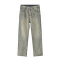 Buy Straight Leg Jeans with Pockets by Faz