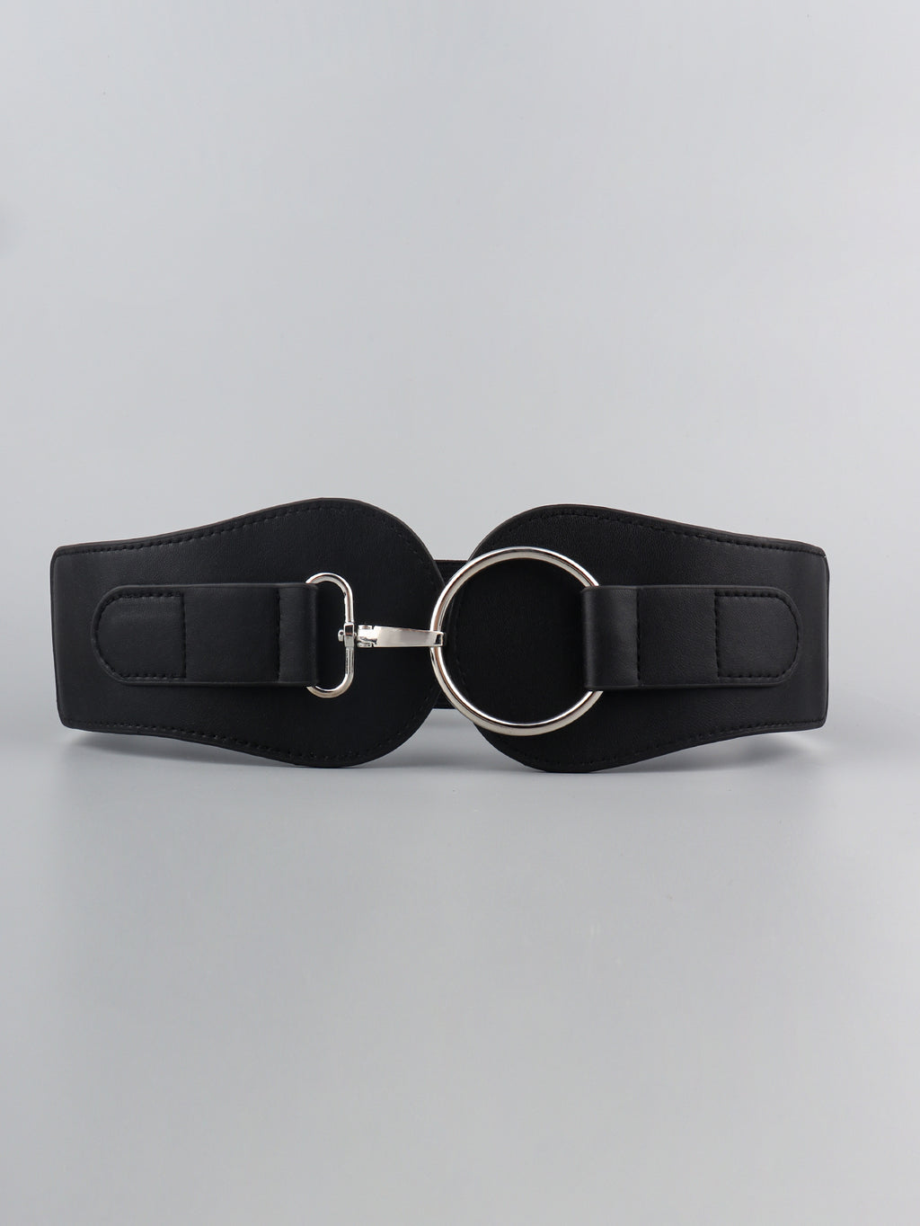 Buy PU Elastic Wide Belt by Faz