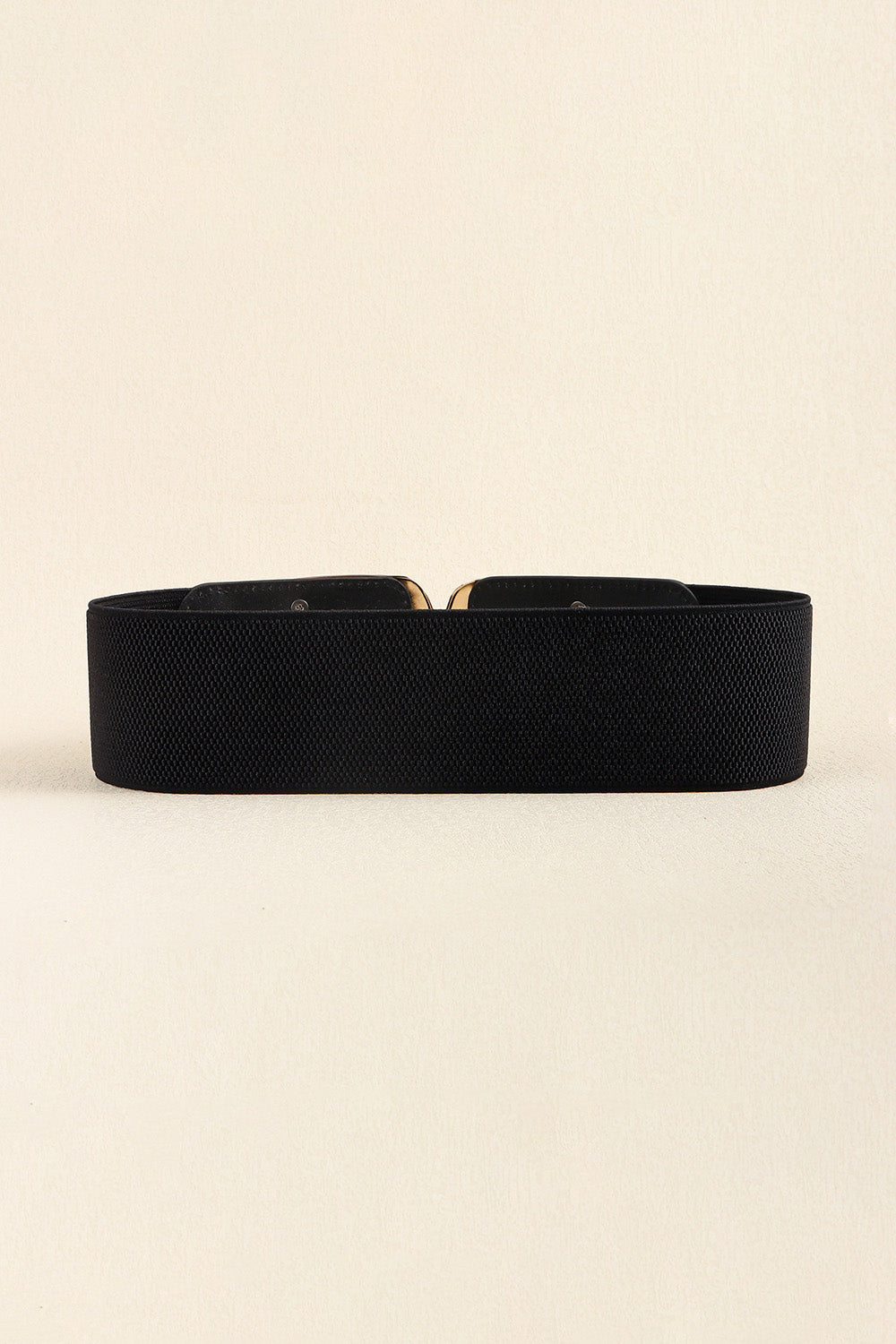 Buy Zinc Alloy Buckle Elastic Wide Belt by Faz