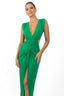 Bonnie Women's Backless Dress In Green