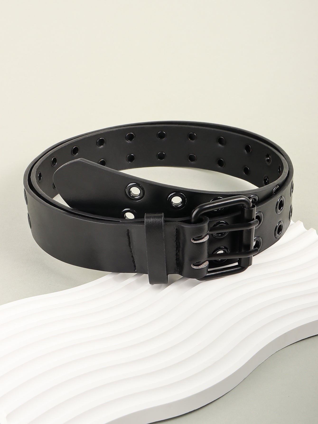 Buy Grommet PU Leather Belt by Faz