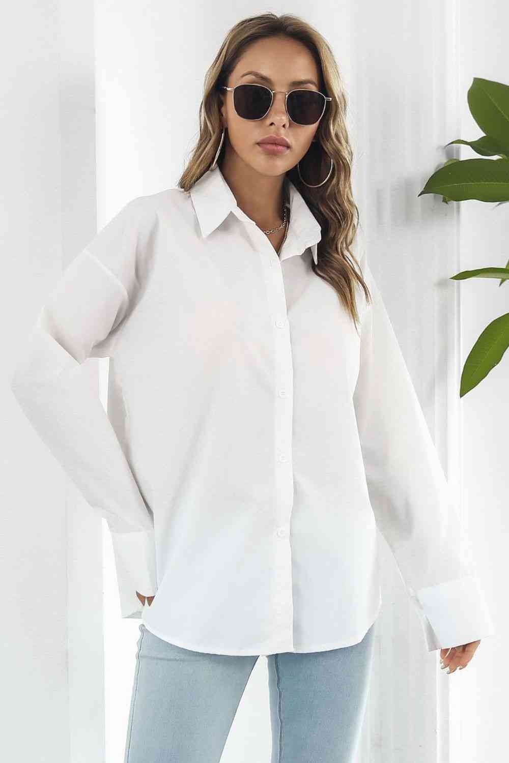 Buy Dropped Shoulder Longline Shirt by B&S