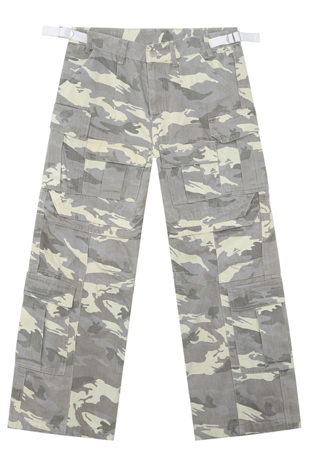 Buy Men's Camouflage Straight Cargo Jeans by Faz
