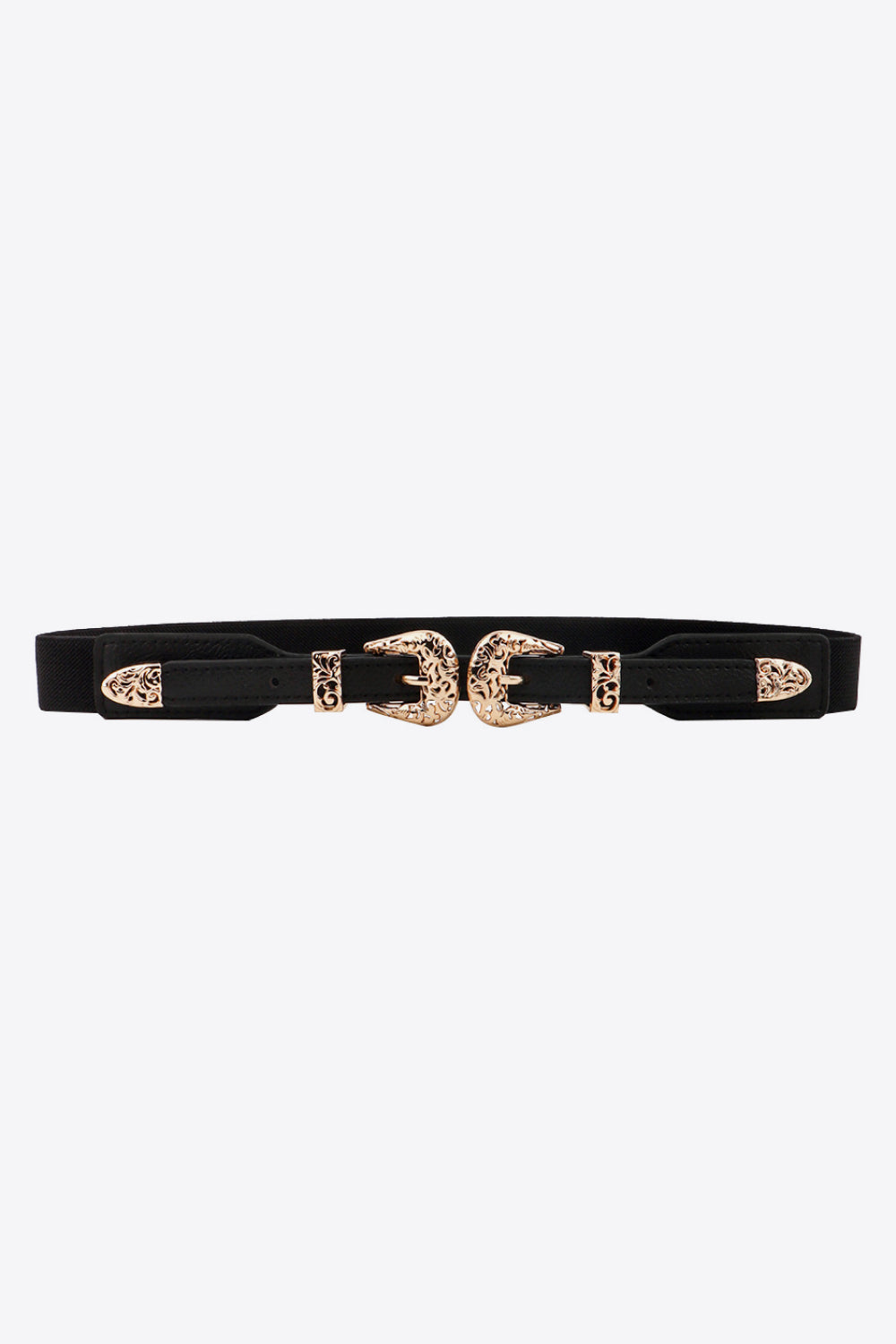 Buy Double Buckle Elastic Belt by Faz