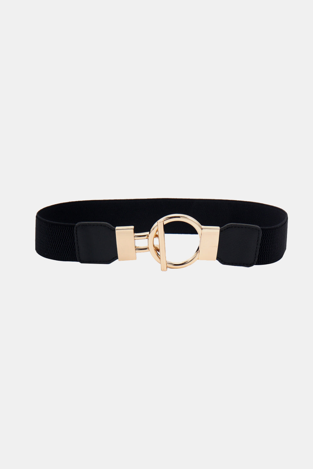 Buy Circle Shape Buckle Zinc Alloy Buckle PU Leather Belt by Faz