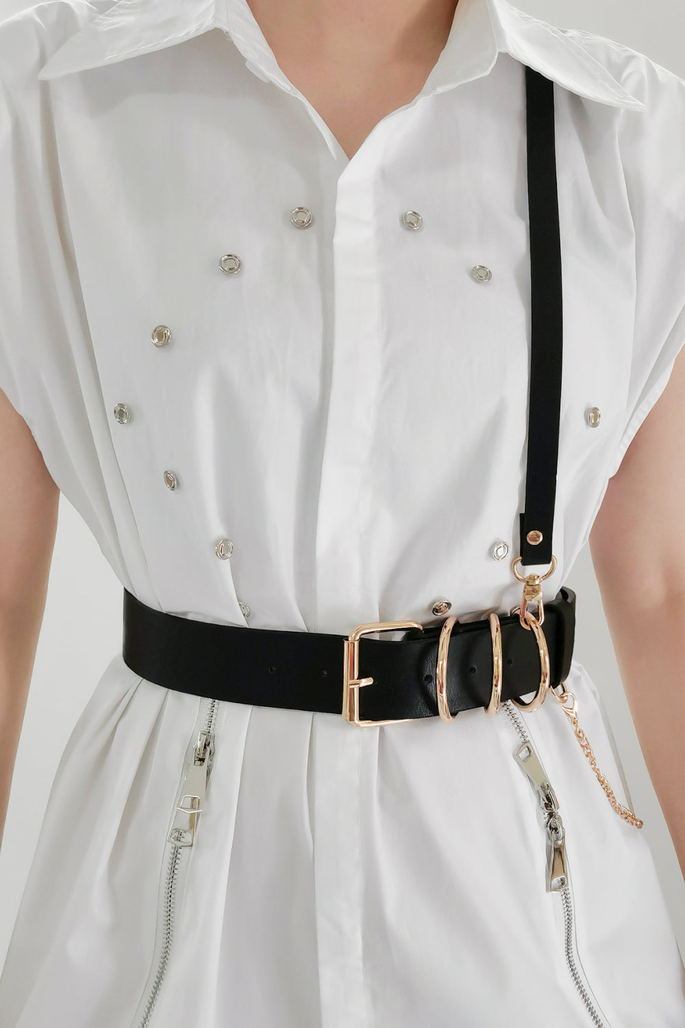 Buy Punk PU Belt by Faz
