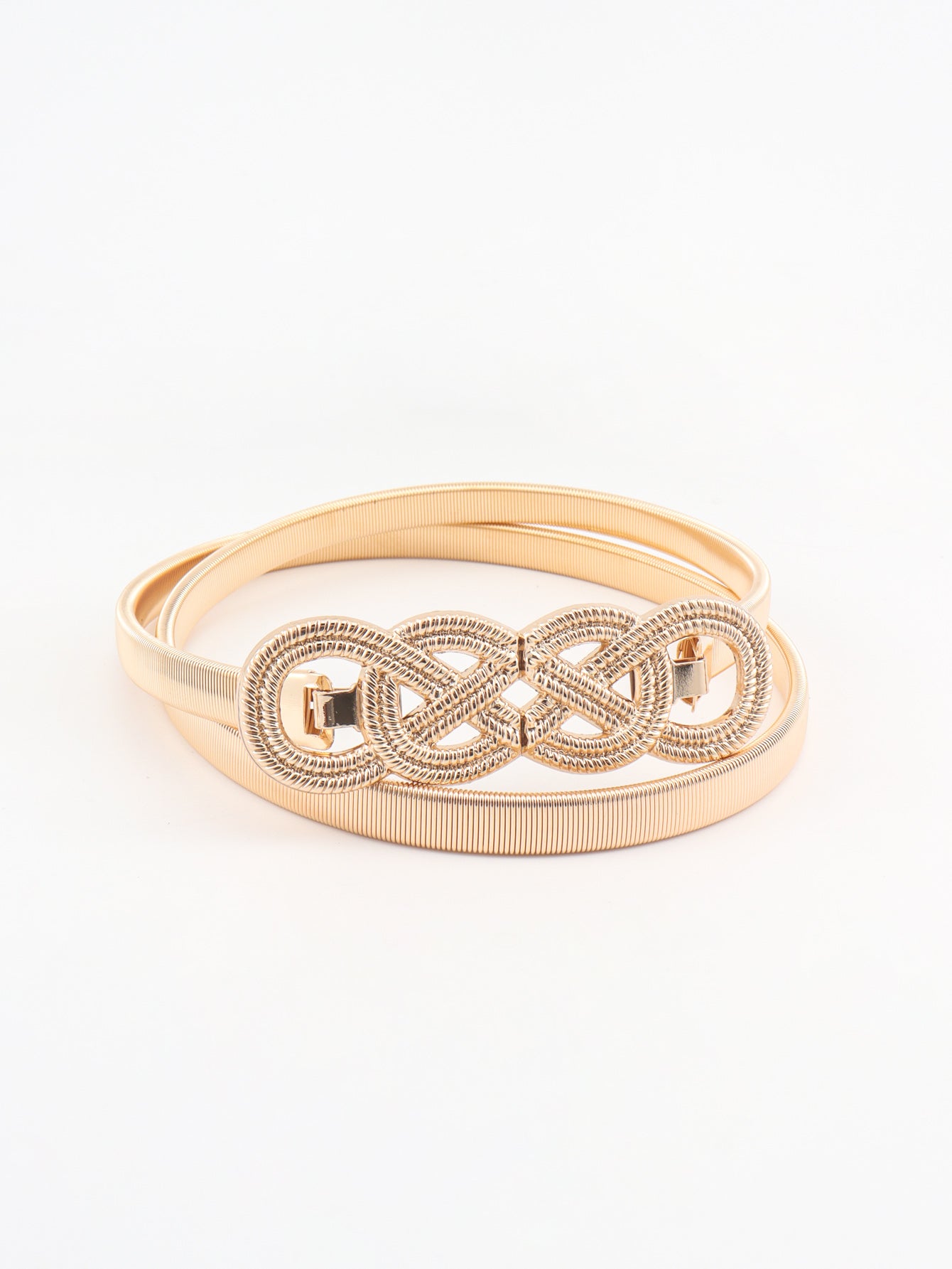 Buy Knot Buckle Metal Belt by Faz