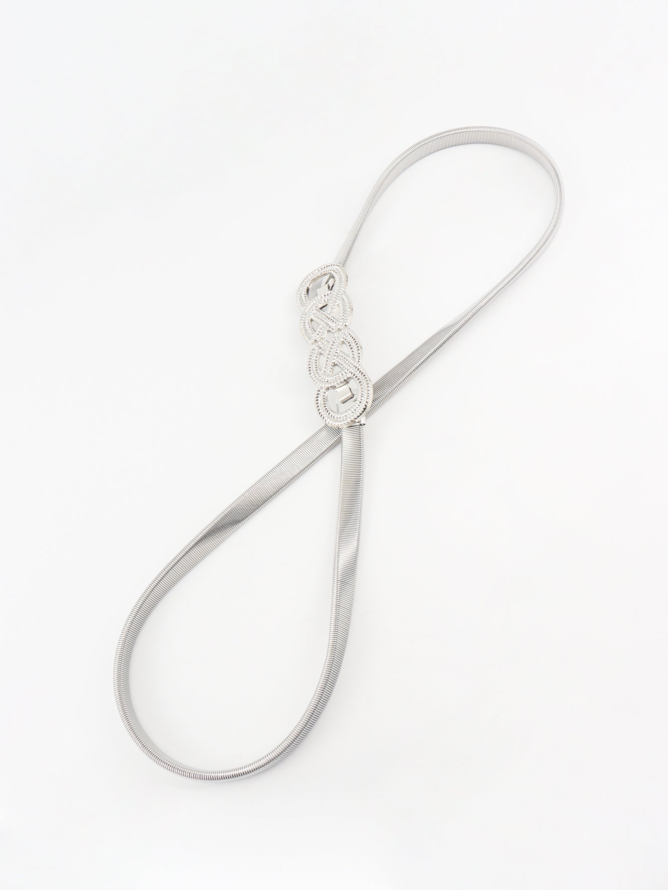 Buy Knot Buckle Metal Belt by Faz