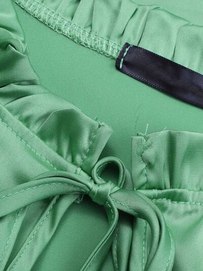 Buy Frill Tied Lantern Sleeve Blouse by T@N