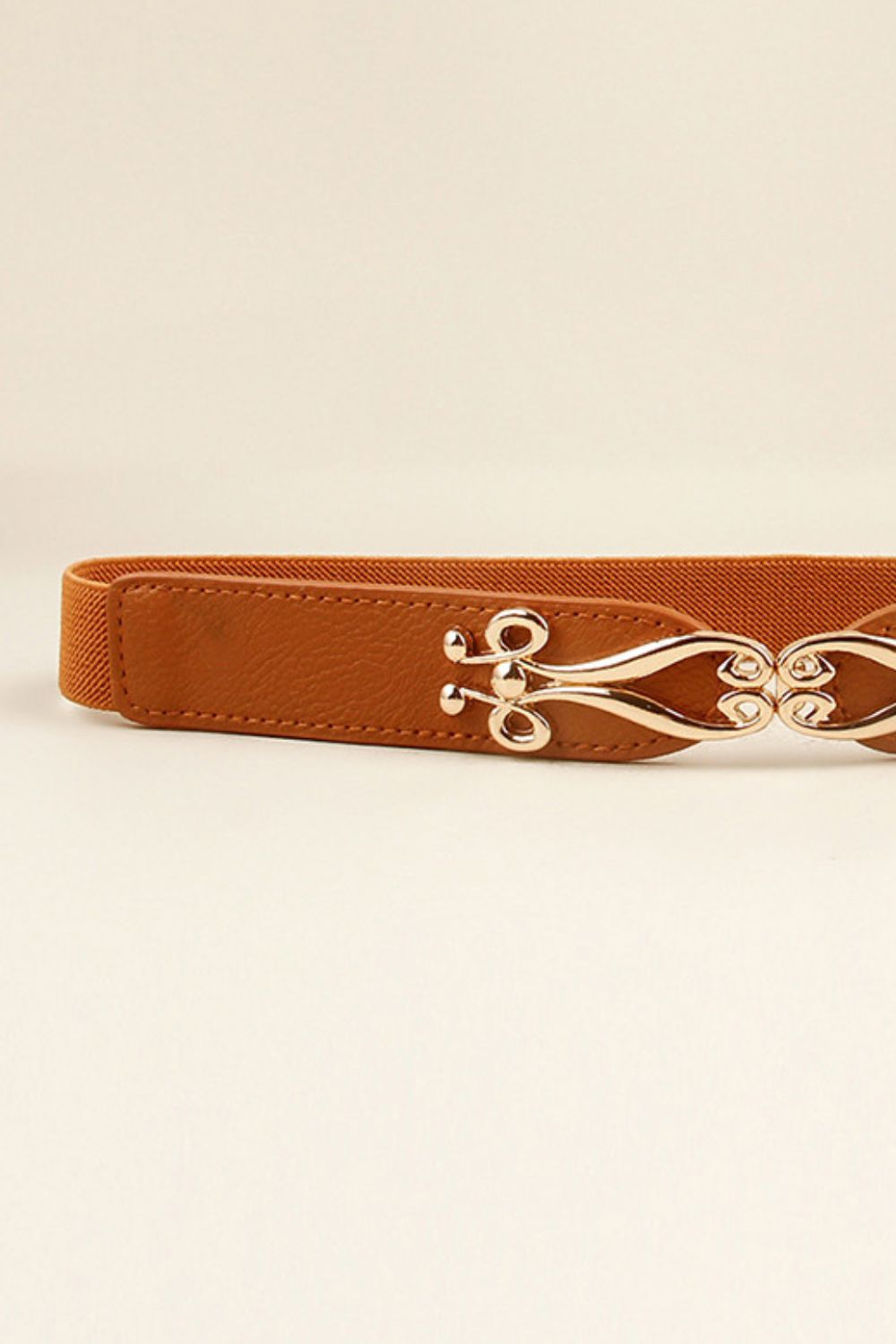 Buy Alloy Buckle Elastic Belt by Faz