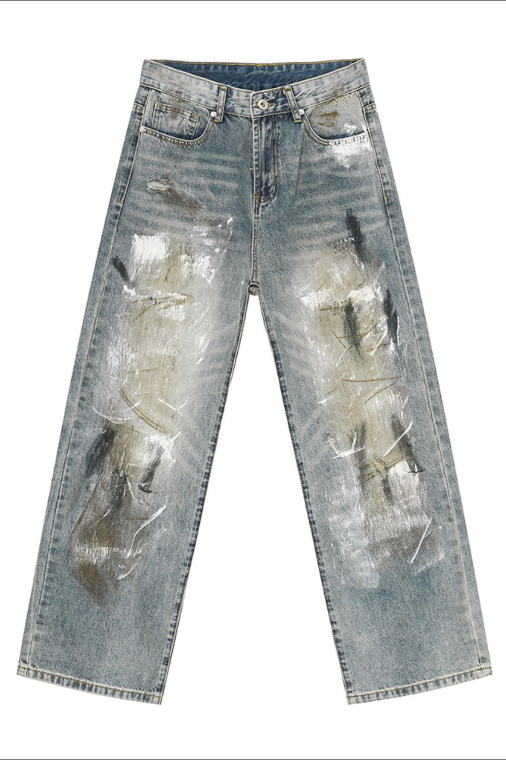 Buy Baggy Jeans with Pockets by Faz