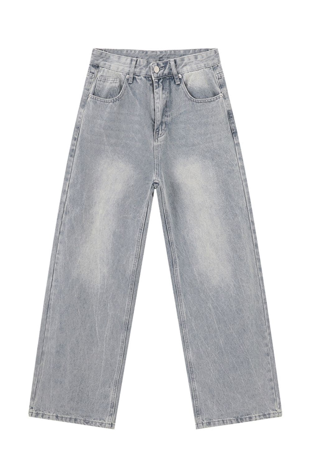 Buy Wide Leg Jeans with Pockets by Faz