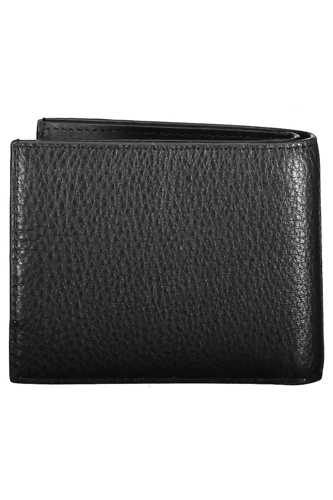 Elegant Leather Bi-Fold Wallet with RFID Block