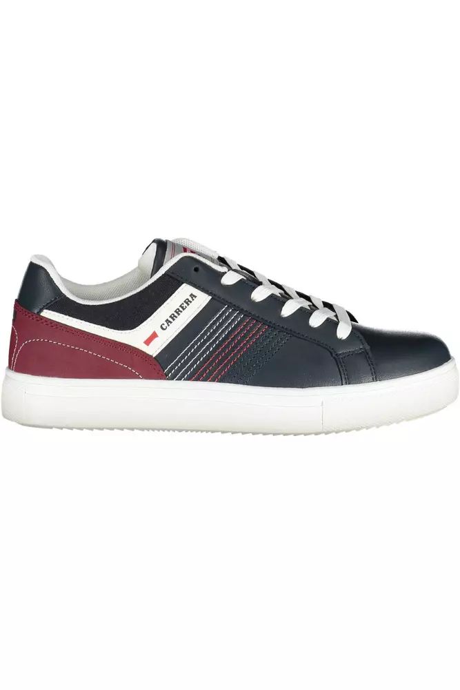 Sleek Blue Carrera Sneakers with Contrasting Accents