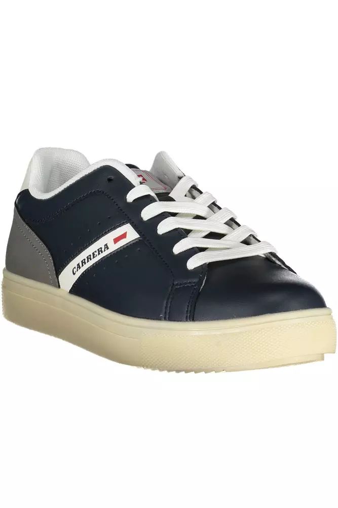 Blue Carrera Sports Sneakers with Contrasting Accents