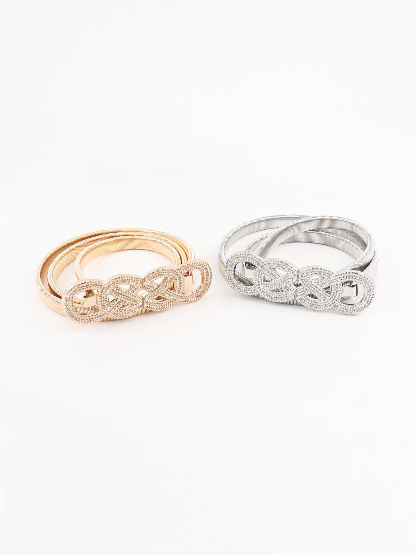 Buy Knot Buckle Metal Belt by Faz