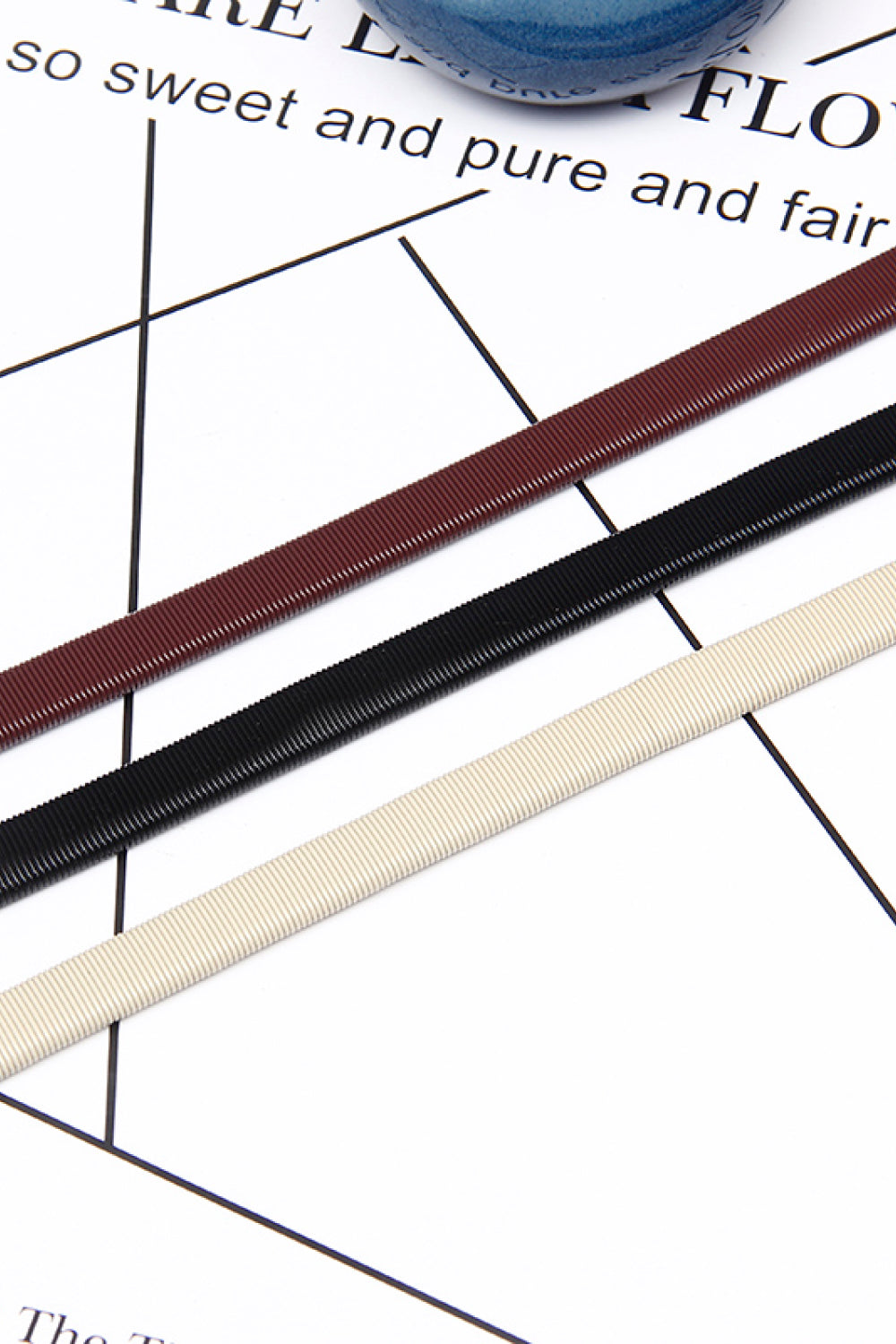 Buy Iron Skinny Belt by Faz