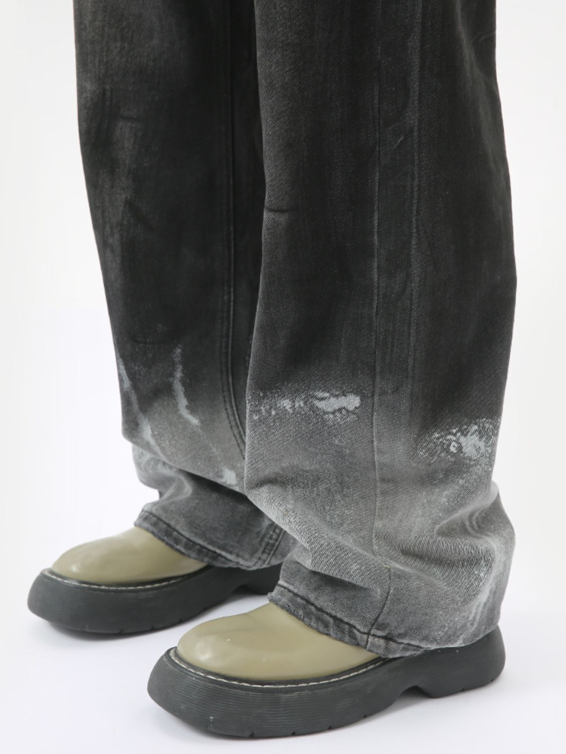 Buy Wide Leg Jeans with Pockets by Faz