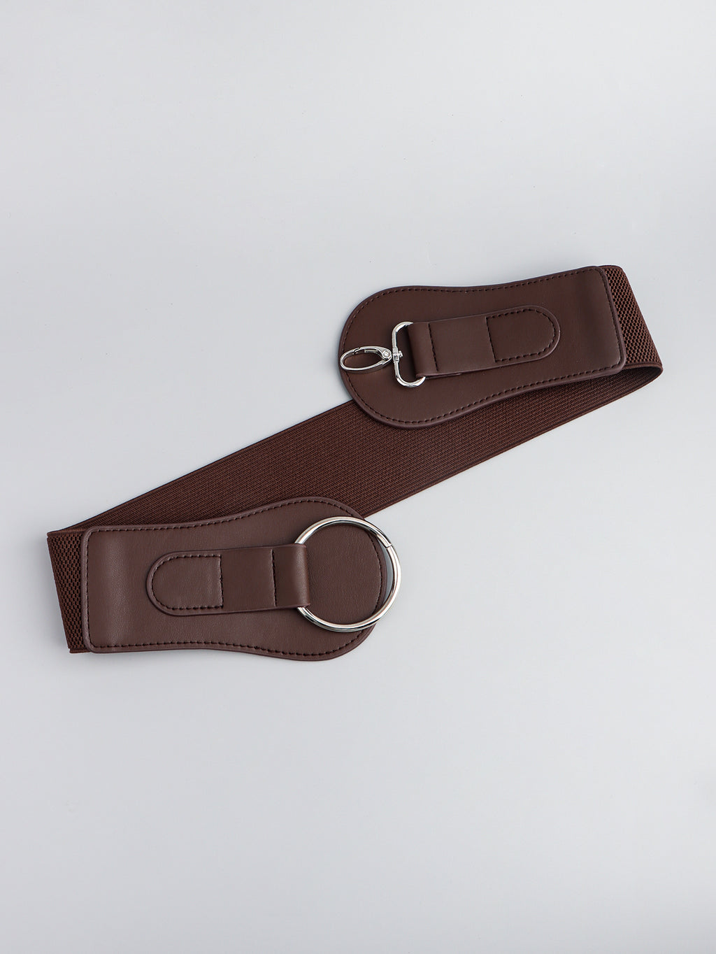 Buy PU Elastic Wide Belt by Faz