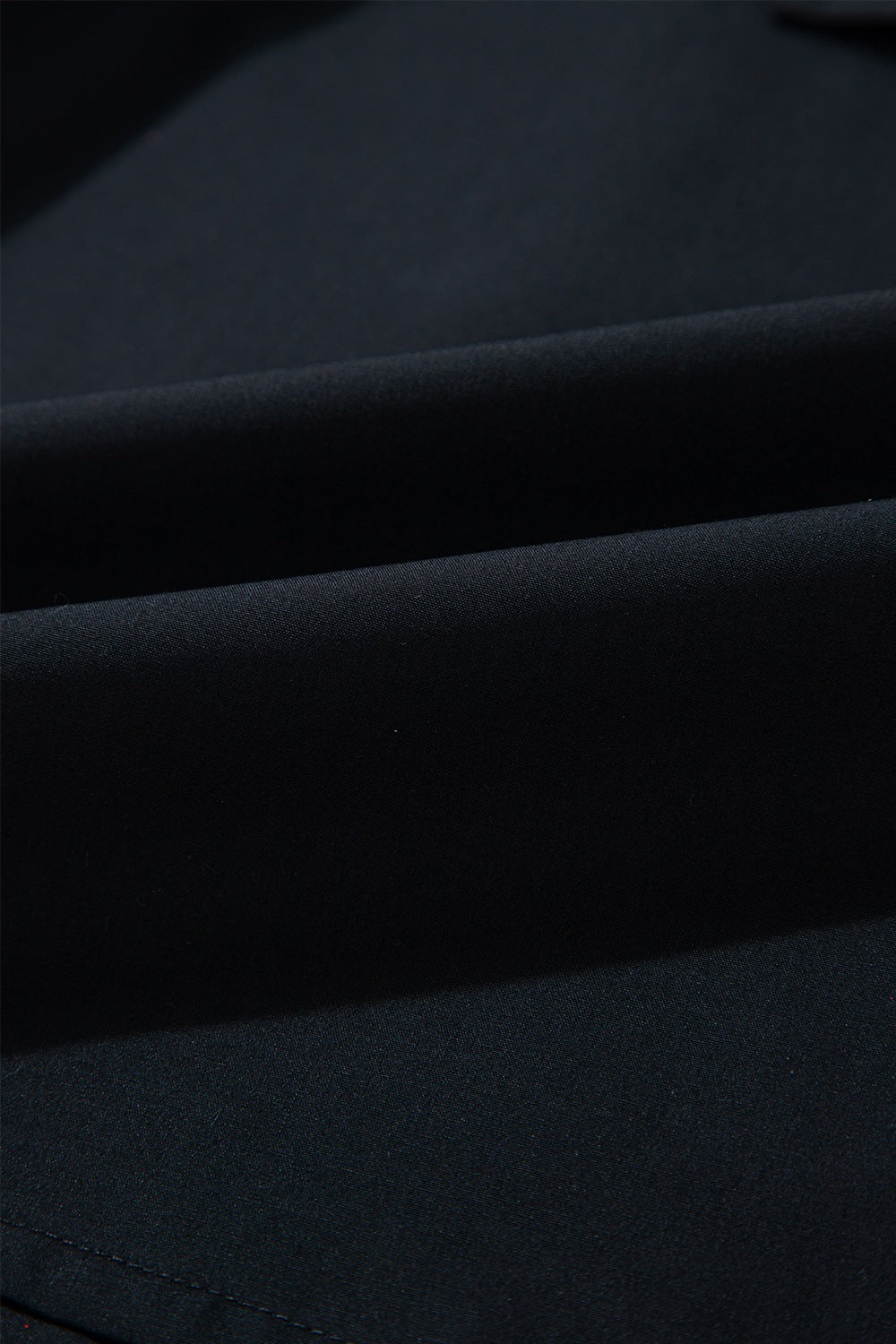 Buy Button Up Tie Waist Puff Sleeve Mini Shirt Dress by Faz