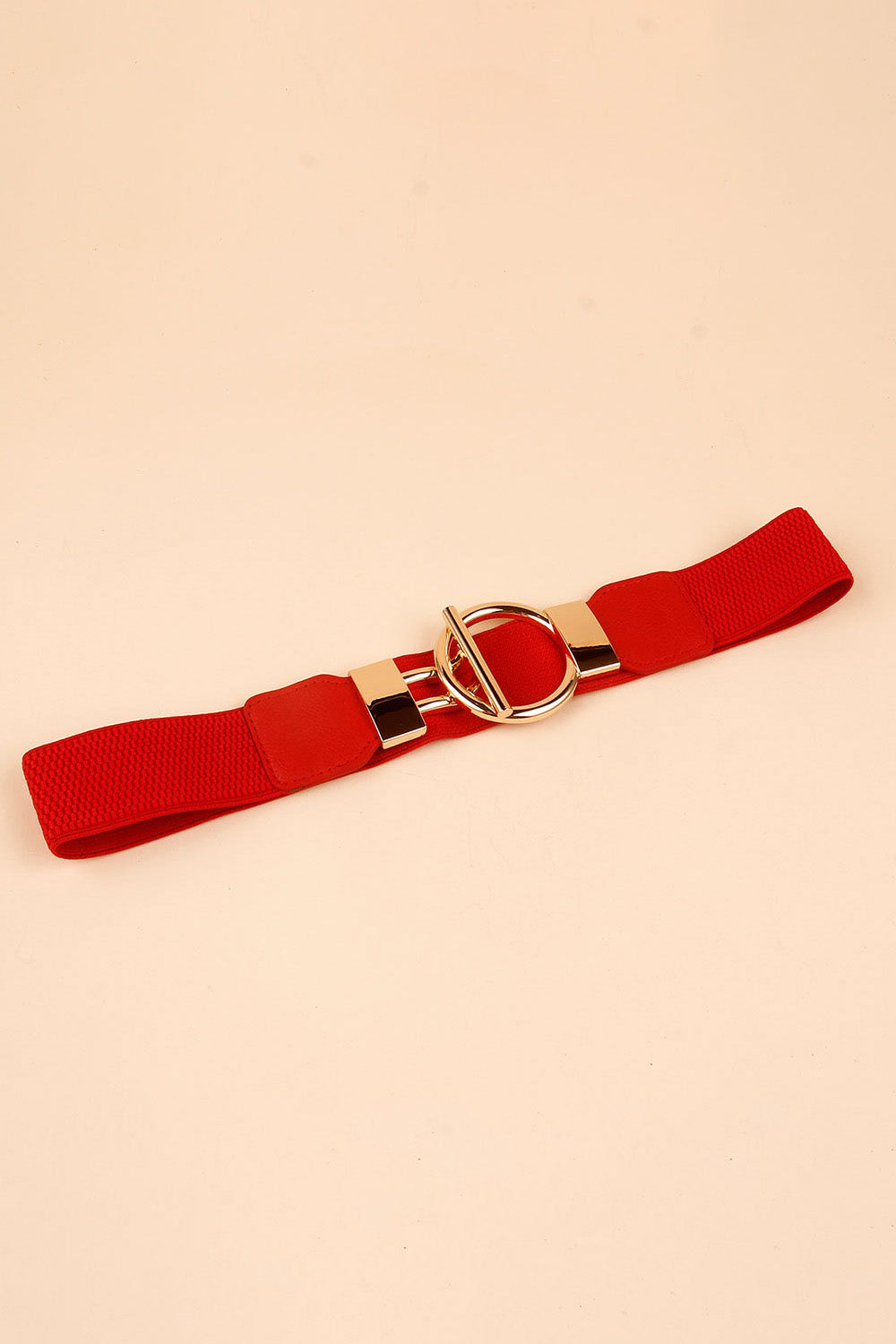 Buy Circle Shape Buckle Zinc Alloy Buckle PU Leather Belt by Faz