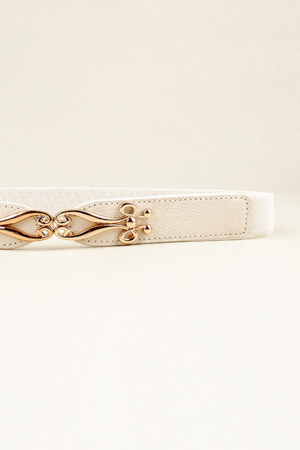 Buy Alloy Buckle Elastic Belt by Faz