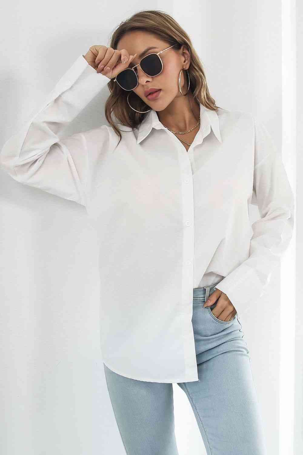Buy Dropped Shoulder Longline Shirt by B&S
