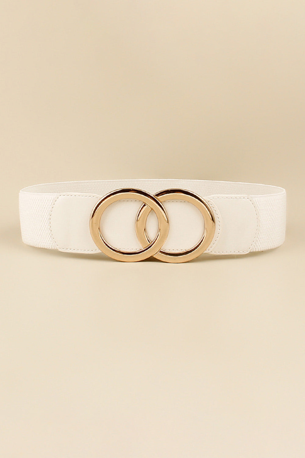 Buy Zinc Alloy Buckle Elastic PU Belt by Faz