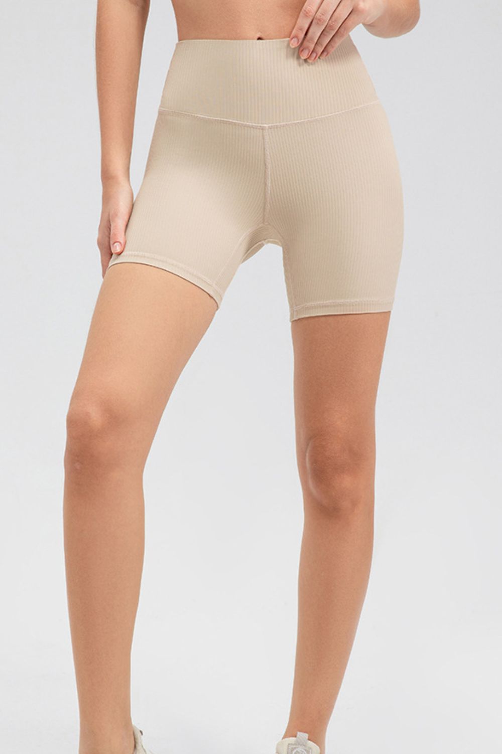 Buy Wide Waistband Slim Fit Sports Shorts by Faz