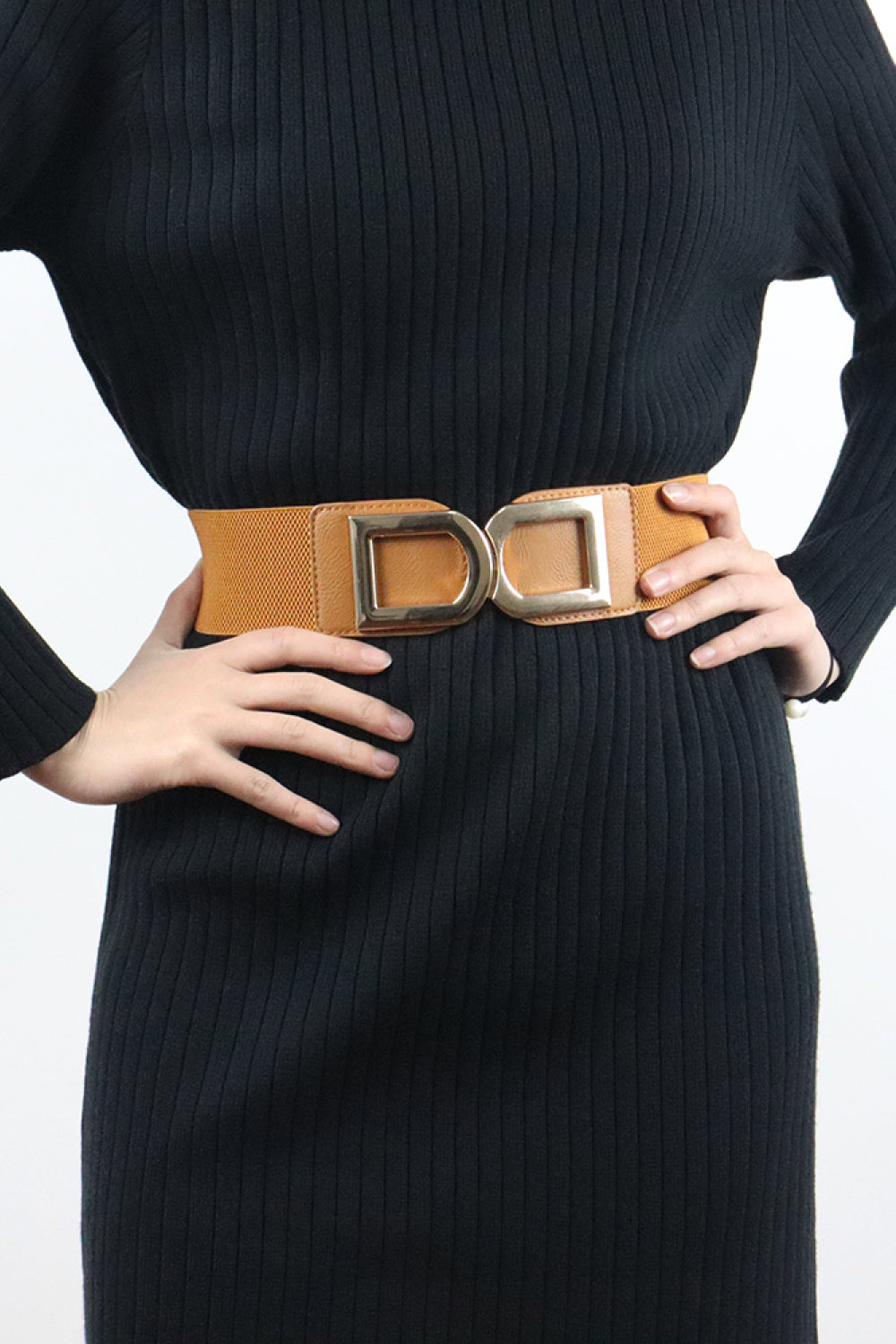 Buy Double D Buckle PU Belt by Faz