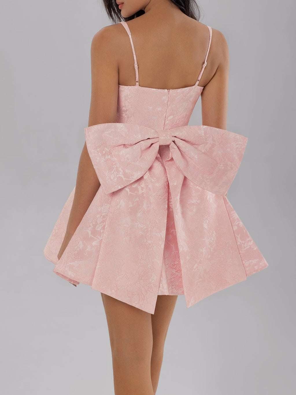 Buy Satin Mini Cami Dress with Bow by Faz